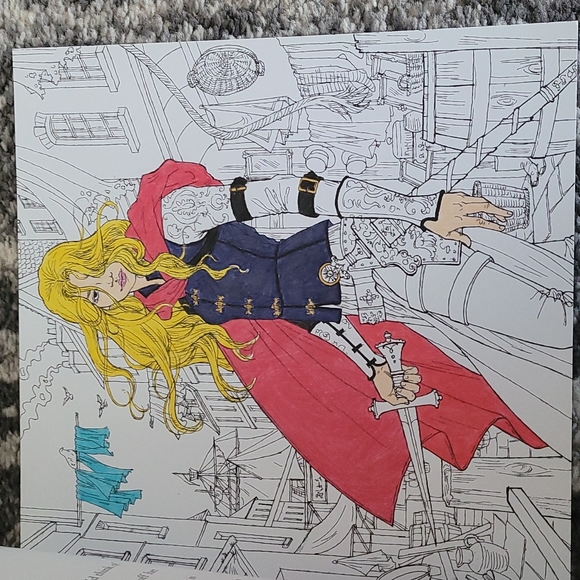 The Throne of Glass Coloring Book - Picture 2 of 2